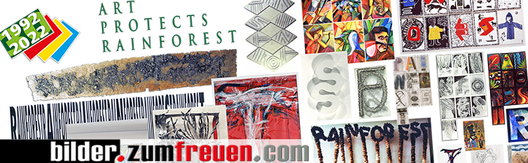 regenwald kunstprojekt